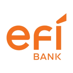 Logo EFI Bank - Parceiro PSP autorizado pelo Banco Central